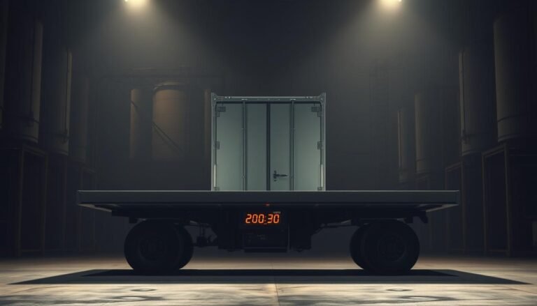 Qual o peso da balança usada por caminhões truck